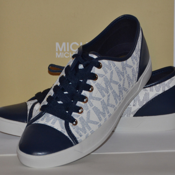 michael kors navy sneakers
